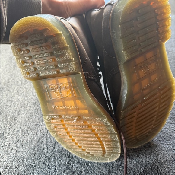 DOC DR. MARTENS Original Lace Up Boot Brown 4 Boots 6 - Picture 4 of 5